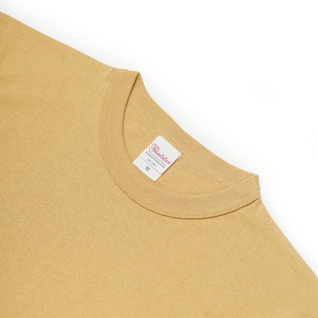 Printstar OET 5.8oz COLORED Heavyweight Cotton Tee | 200GSM 16/S Premium Structured Fit & Durable Japanese Quality