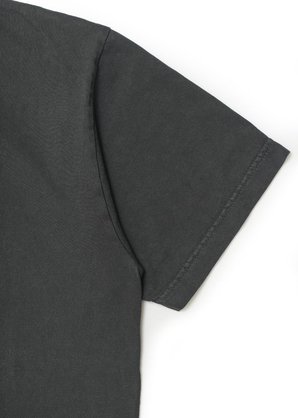 FREEDOM PLAINS LIBRARY PIGMENT DYED GARMENT WASHED BLACK 7.4oz Heavyweight Cotton Tee | 250GSM 14/S 100% COTTON &  Japanese Quality