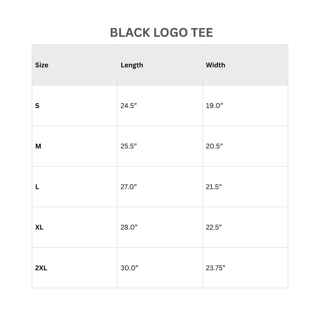 Chicosci Logo Heavyweight Cotton Tee - Washed Black