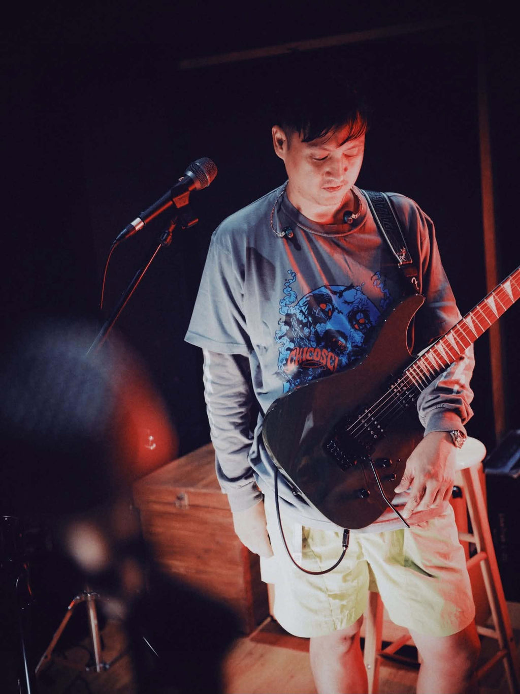 Chicosci - BIKTIMA Garment Washed Tee - Gray