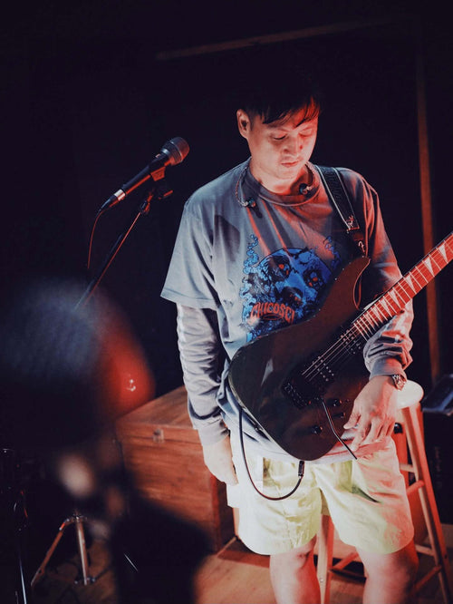 Chicosci - BIKTIMA Garment Washed Tee - Gray