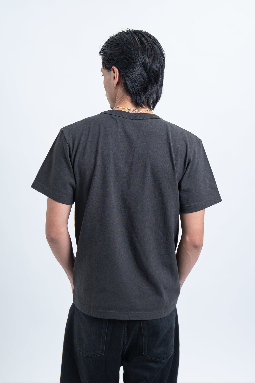 Printstar OET 5.8oz SMOKE Black Heavyweight Cotton Tee | 200GSM 16/S Premium Structured Fit & Durable Japanese Quality