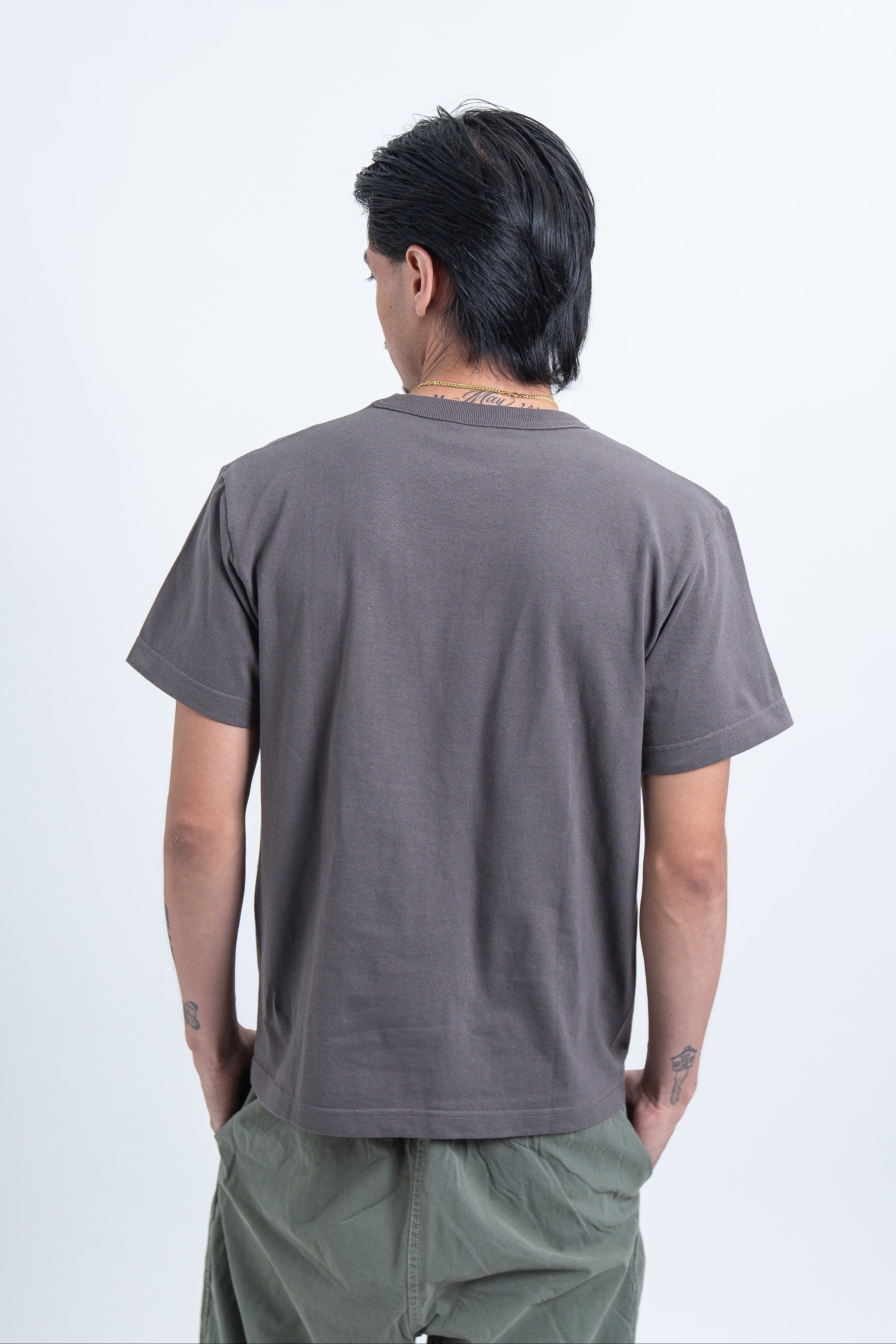 Printstar OET 5.8oz Charcoal Heavyweight Cotton Tee | 200GSM 16/S Premium Structured Fit & Durable Japanese Quality
