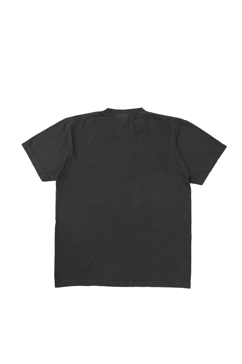 FREEDOM PLAINS LIBRARY PIGMENT DYED GARMENT WASHED BLACK 7.4oz Heavyweight Cotton Tee | 250GSM 14/S 100% COTTON &  Japanese Quality