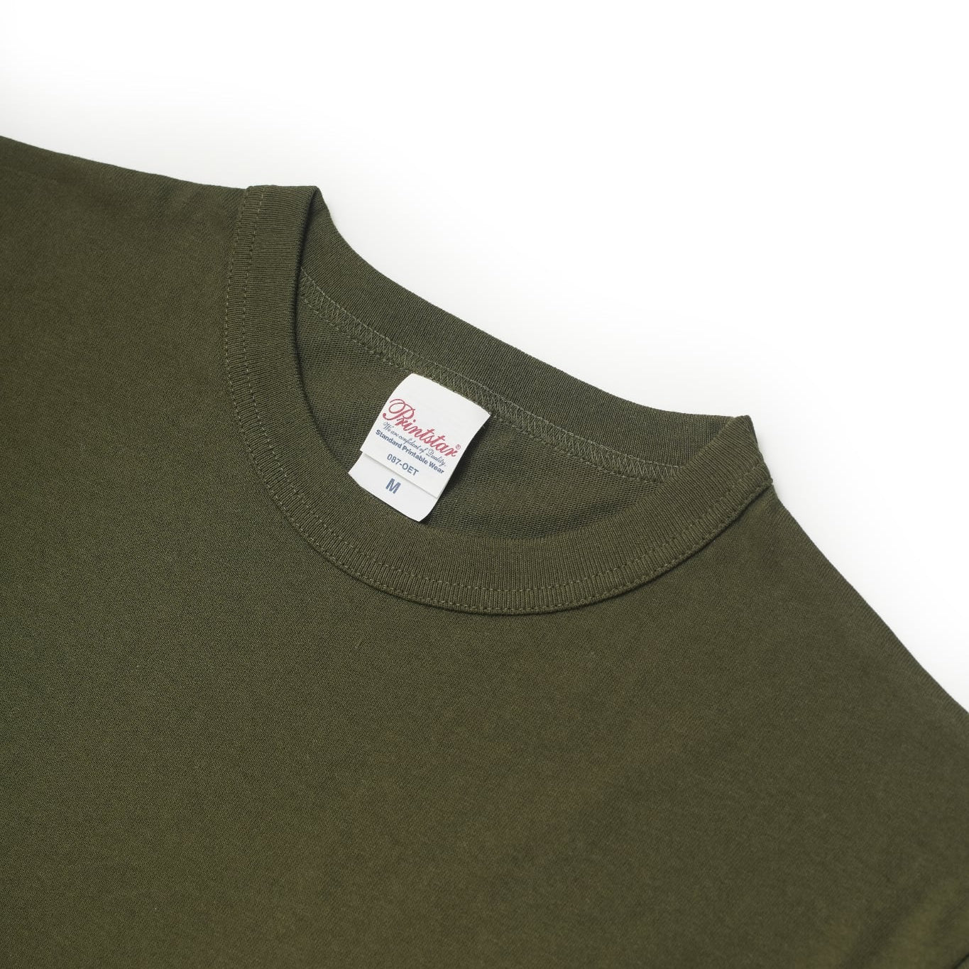 Printstar OET 5.8oz COLORED Heavyweight Cotton Tee | 200GSM 16/S Premium Structured Fit & Durable Japanese Quality